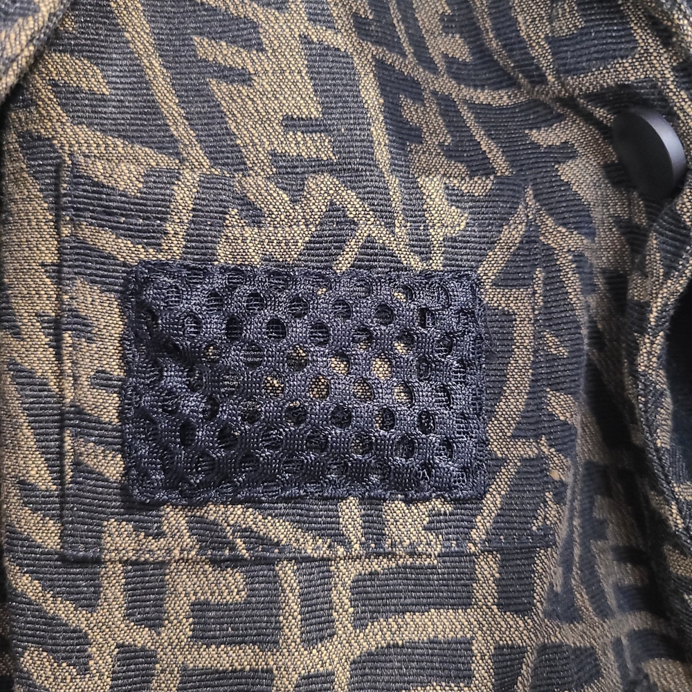 Fendi Black and Brown Convertible Men's Jacket - Picture 7 of 10